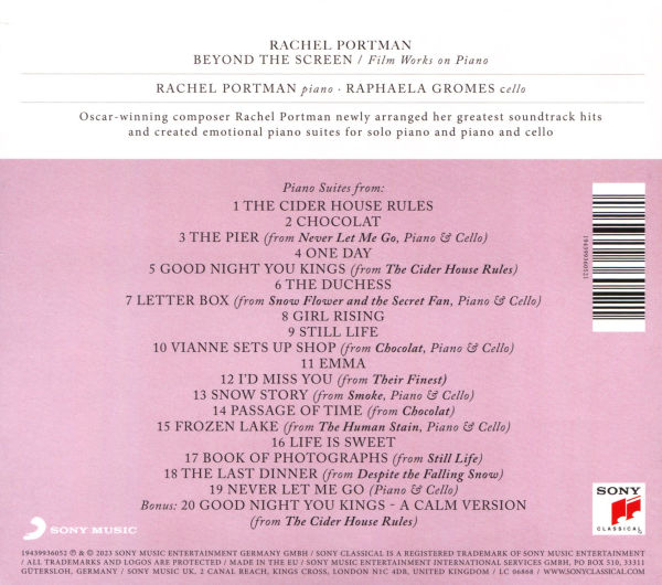 Beyond the Screen: Film Works on Piano