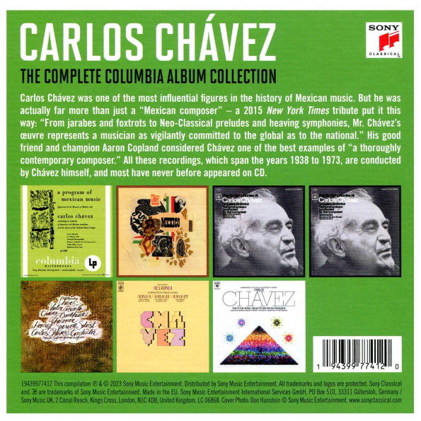 Carlos Chávez: The Complete Columbia Album