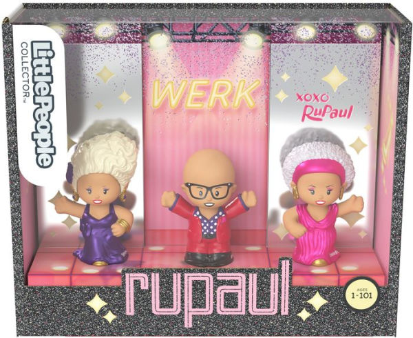 RuPaul Fisher-Price Little People Collectors Set: $8 Mini Figurine Set