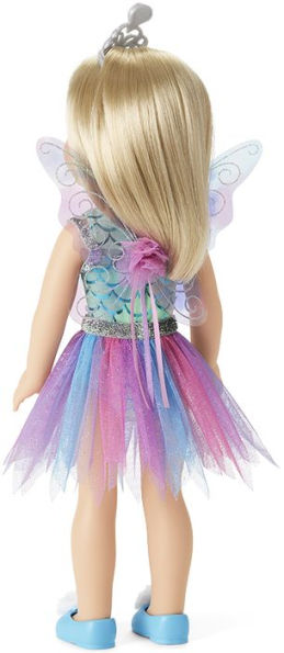 WellieWishers Colorful Butterfly Skirt & Wings Accessory Set