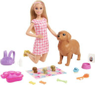 Title: Barbie Doll and Pets
