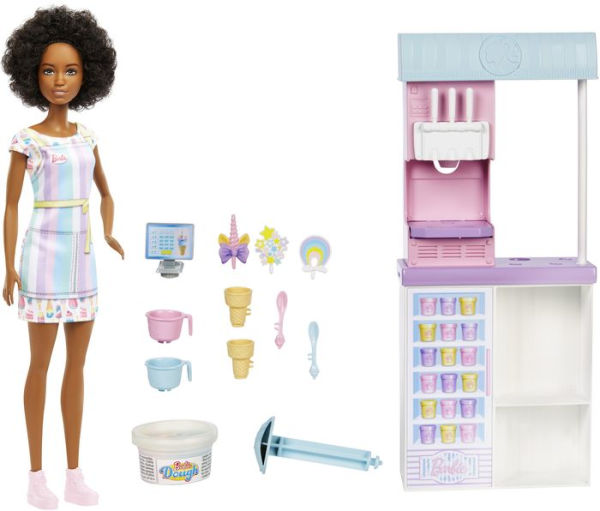 Barbie Ice Cream Shop Playset