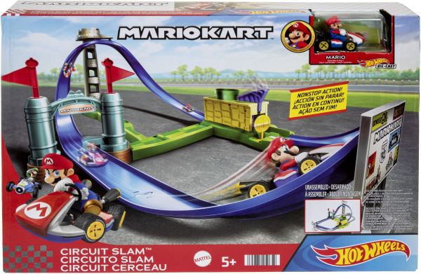 HOT WHEELS MARIOKART Circuit Slam Track Set