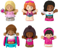 Title: Little People Barbie Figure 6 Pack