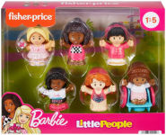 Alternative view 2 of Little People Barbie Figure 6 Pack