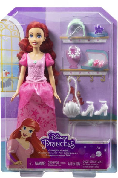 DISNEY PRINCESS GC ARIEL + PIECE COUNT