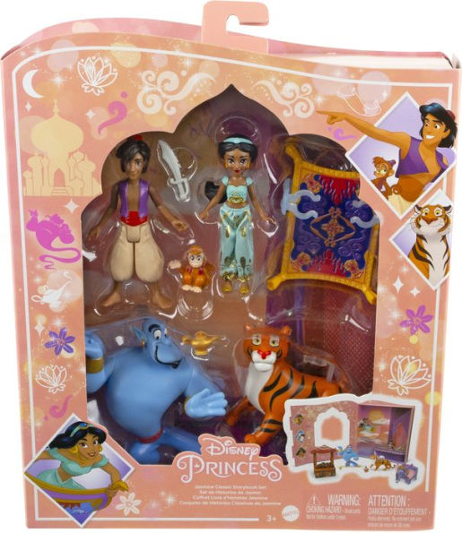 On sale Disney Princess - Jasmine Doll Gift Set (Aladdin, Genie, Rajah, Abu) (Brand New)