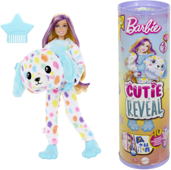 Cutie Reveal Color WOW Series Barbie Dalmation