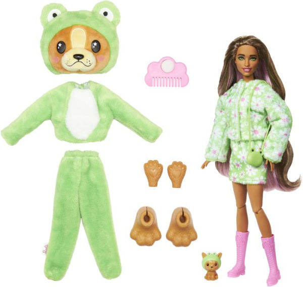 Barbie Cutie Reveal Doll Dog/Frog