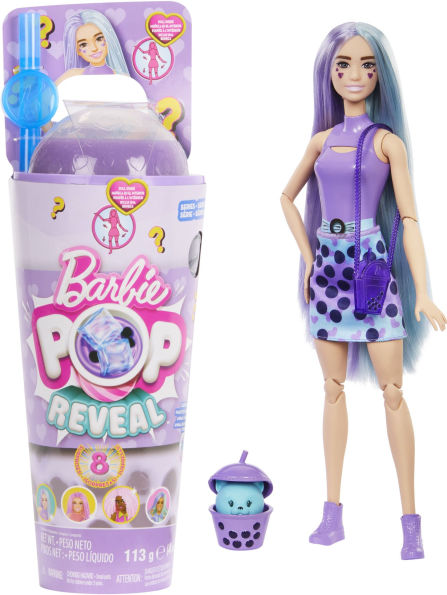 Pop Reveal Boba Series Barbie Taro Milk