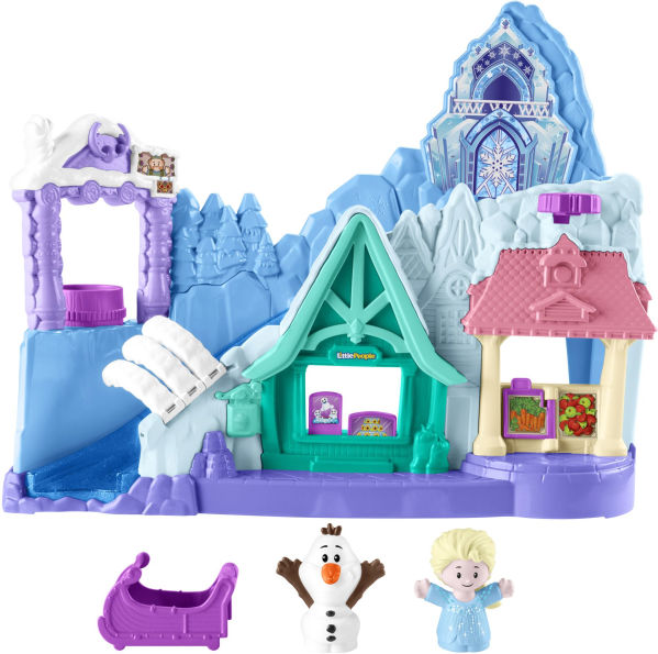 Frozen Arendelle Sleeding Playset HWB34