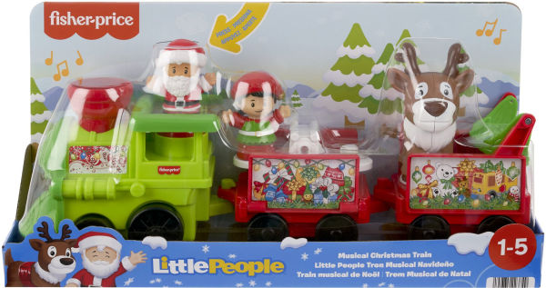 Fisher-Price Little People Christmas Train top Play Set