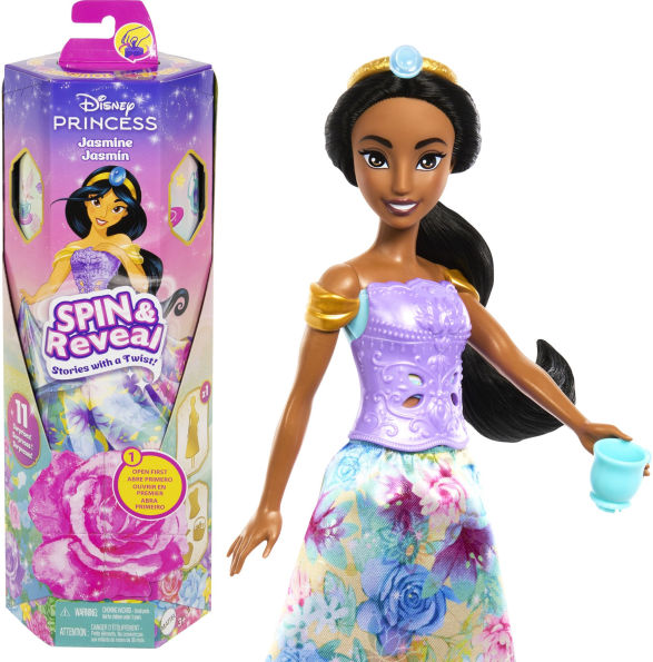 Disney princess spin & reveal Jasmine