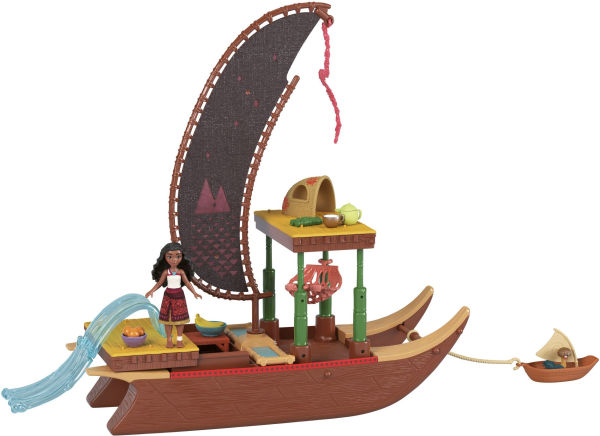 Disney Moana 2 Moana's Adventure Canoe Playset