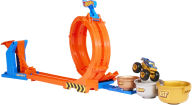 Title: Hot Wheels Monster Trucks Loop & Flip Trophy Challenge