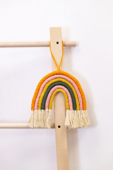 Macrame Rainbow Tapestry【Diy Macrame Wall Hanging kit】 - Shop CHRIS Art  Studio Knitting, Embroidery, Felted Wool & Sewing - Pinkoi