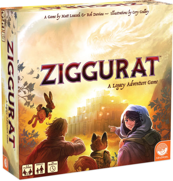 Ziggurat: A Legacy Adventure Game by Matt Leacock & Rob Daviau