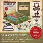Alternative view 2 of Ziggurat: A Legacy Adventure Game by Matt Leacock & Rob Daviau