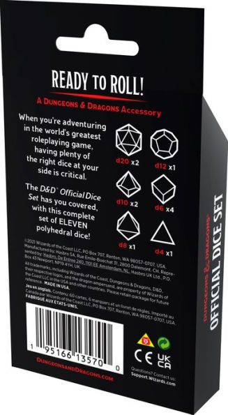 D&D Official Dice Set