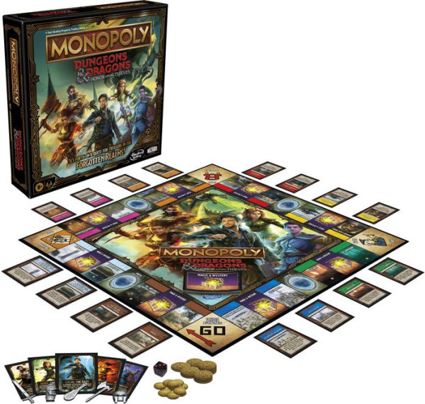 Monopoly Dungeons & Dragons: Honor Among Thieves Game