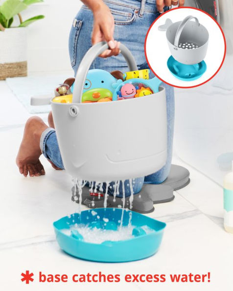 Skip Hop MOBY toy-filled bath bucket gift set