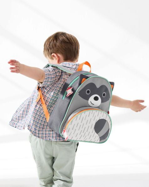 Zoo Little Kid Backpack- Racoon