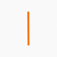 Title: Prism Orange Rollerball Pen