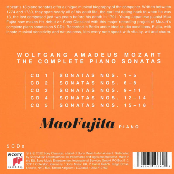 Mozart: The Complete Piano Sonatas