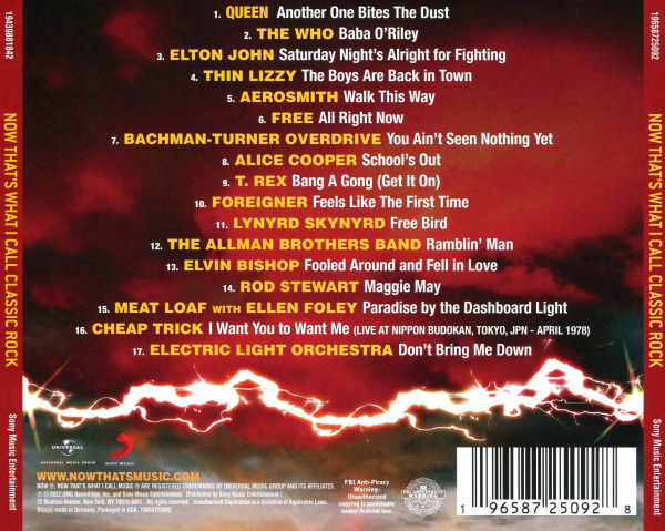 NOW That's What I Call Classic Rock [2022]