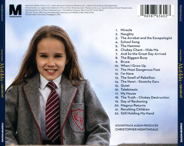 Roald Dahl's Matilda the Musical [Soundtrack from the Netflix Film]