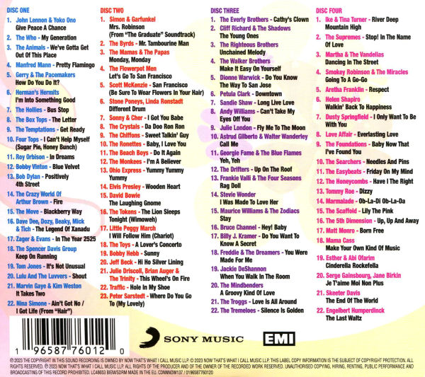 Now That's What I Call '60s Pop
