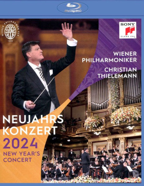 New Year's Concert 2024 (Wiener Philharmoniker) [Blu-ray]