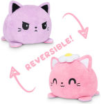 Alternative view 3 of Reversible Cat Plushie _Pink Purple