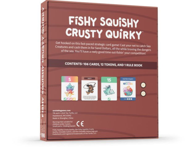 Fishy Squishy Crusty Quirky