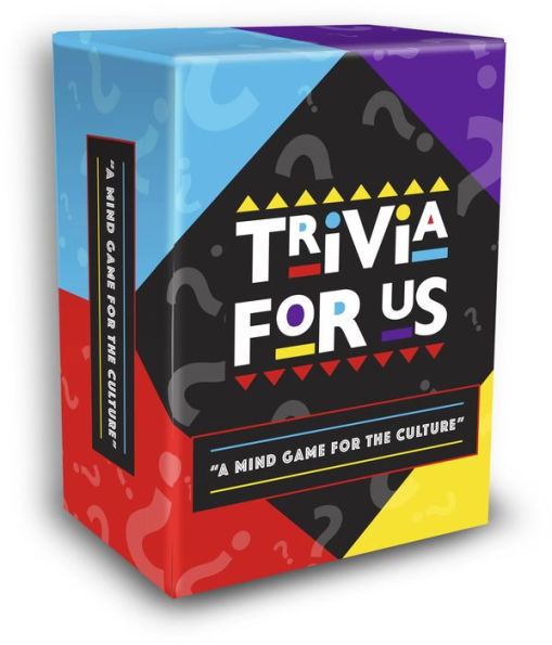 Trivia For Us Card Game