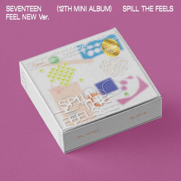 SEVENTEEN 12th Mini Album 'SPILL THE FEEL'S FEEL NEW Ver. [Barnes & Noble Exclusive]