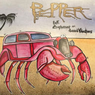 Title: Pink Crustaceans and Good Vibrations, Artist: Pepper