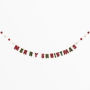 Merry Christmas Felt Garland