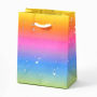 Ombre Rainbow Fleck Small Gift Bag