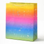 Ombre Rainbow Fleck XL Gift Bag