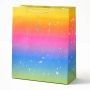 Ombre Rainbow Fleck Extra Large Gift Bag