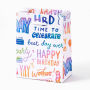 Happy Birthday Rainbow Script Small Gift Bag