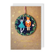 Title: Nutcracker Ornament Christmas Card