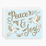 Title: Holiday Boxed Cards Peace & Joy Doves Set of 10