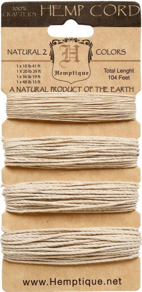 NAT HEMP MULTI WEIGHT 4PK