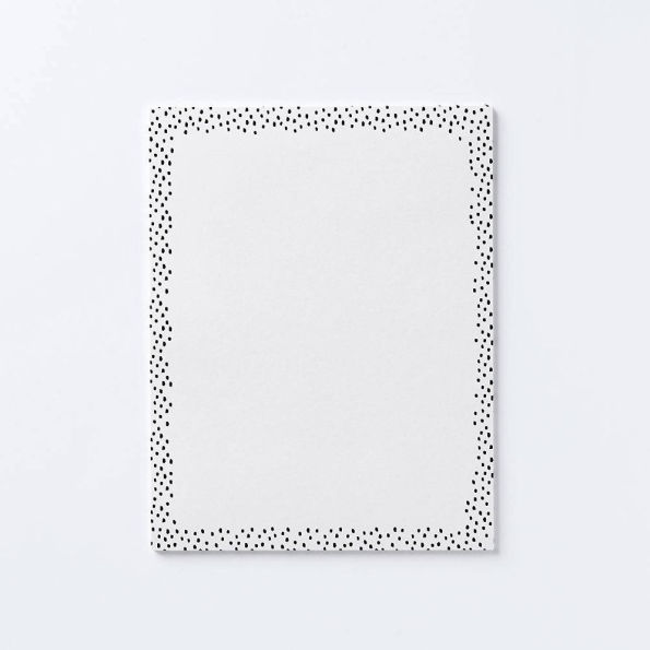 Vanilla Bean Border Craft Paper