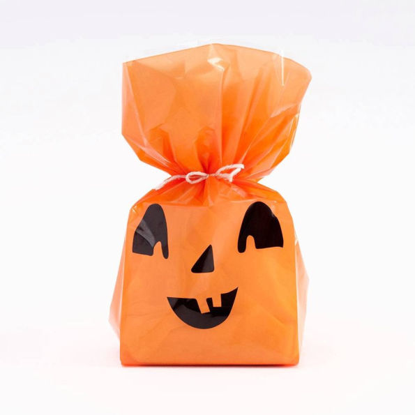Jack O Lantern Cellophane Bags