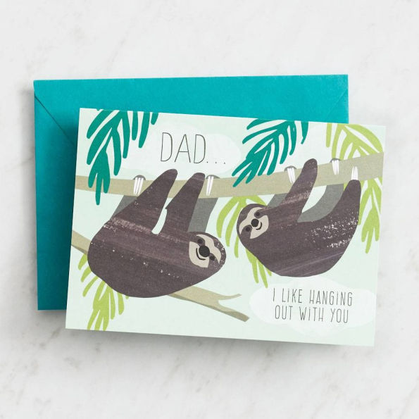 Sloths Father's Day Card