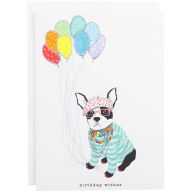 Title: Specialty Glitter Boston Terrier Birthday Card