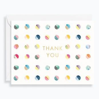 TYOU OFF/FOIL A2 Dotted Watercolor S/10